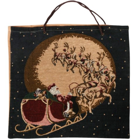 TORBA GOBELINOWA NA PREZENTY 40X38 CM SANIE