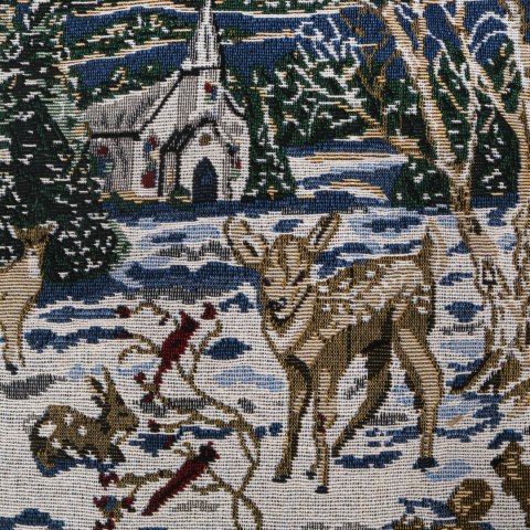 TORBA GOBELINOWA NA PREZENTY 40X38 CM SARNA
